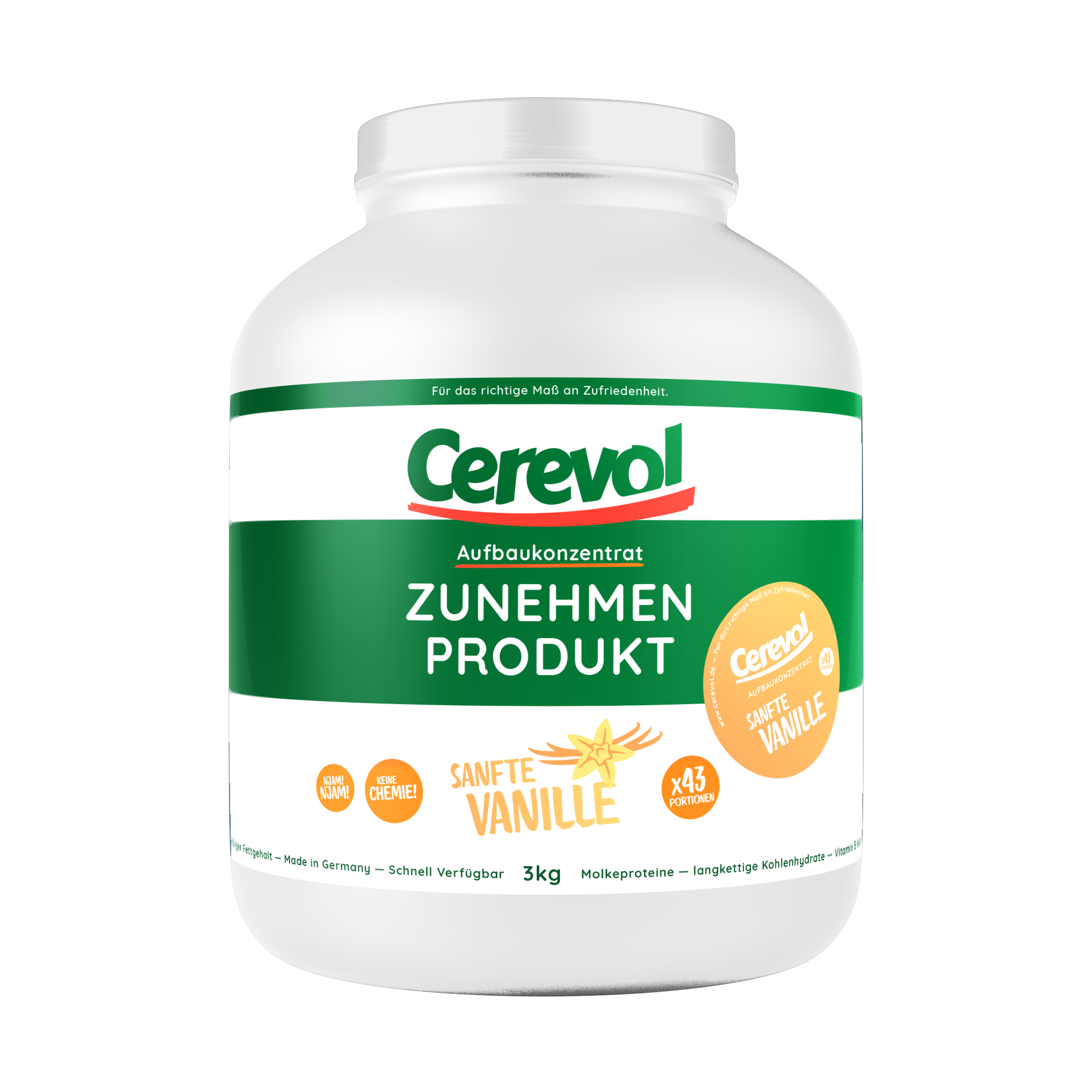 Cerevol - Aufbau Shake Vanille